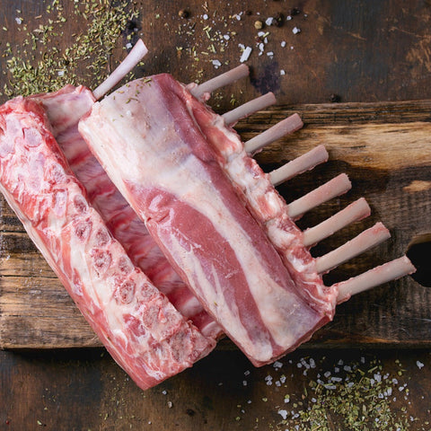 Grass Fed Lamb Rack Approx 900g-1.2kg