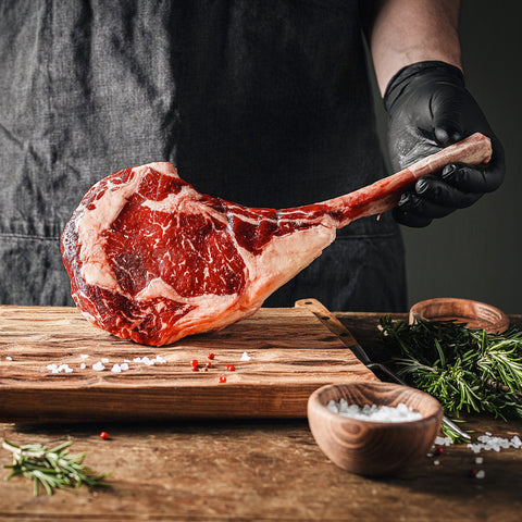 Grass Fed Tomahawk Steak 1 piece Approx 1.1-1.3kg