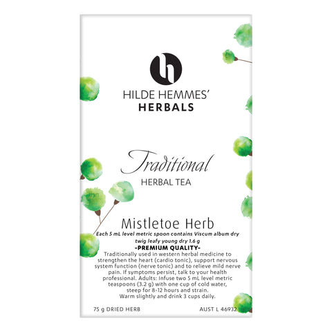 Hilde Hemmes Herbal's Mistletoe Herb 75g