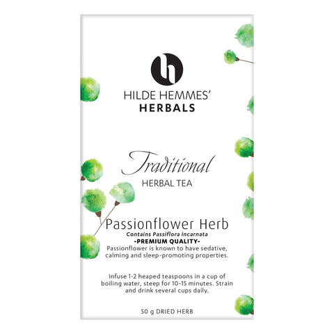 Hilde Hemmes' Herbals Traditional Herbal Tea Passionflower Herb 50g