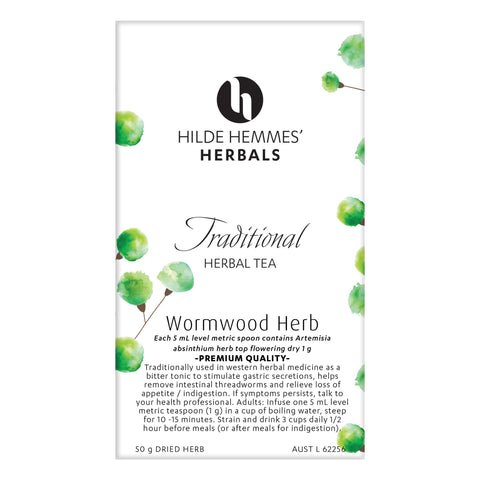 Hilde Hemmes Herbal's Wormwood Herbal Tea 50g