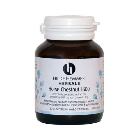 Hilde Hemmes' Herbals Horse Chestnut 1600 – 60 Capsules