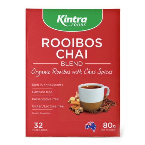 Kintra Foods Rooibos Chai Organic - 32 Tea Bags