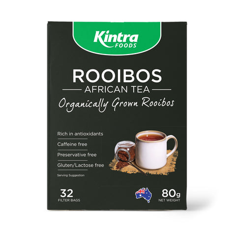 Kintra Foods Rooibos African Tea Organic - 32 Tea Bags