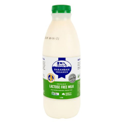 Organic Lactose Free Milk 1L