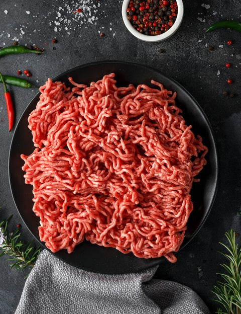 Free Range Grass Fed Lamb Mince 500g