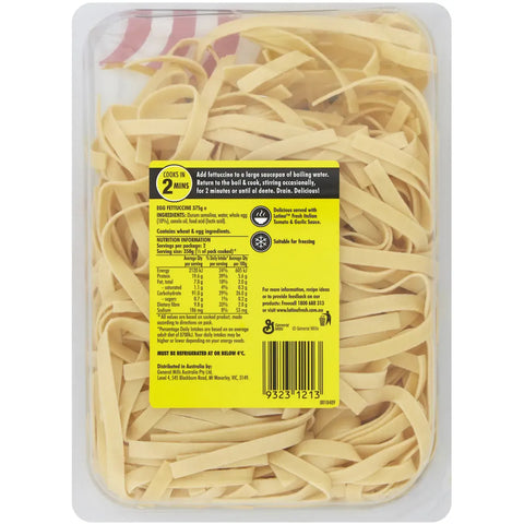 Latina Fresh Egg Fettuccine Pasta 375g