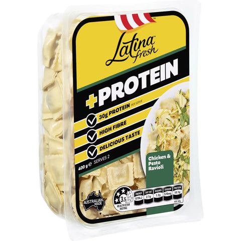 Latina Fresh Protein Chicken & Pesto Ravioli 400g