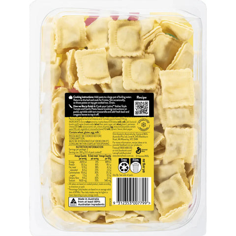 Latina Fresh Protein Tomato & Mozzarella Ravioli 400g