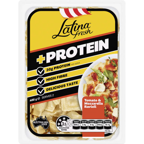 Latina Fresh Protein Tomato & Mozzarella Ravioli 400g