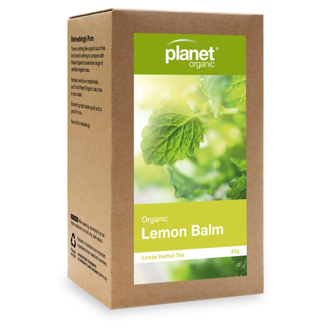 Planet Organic Lemon Balm Loose Herbal Tea | 20g