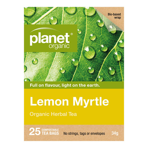 Planet Organic Lemon Myrtle Herbal Tea | 25 Tea Bags