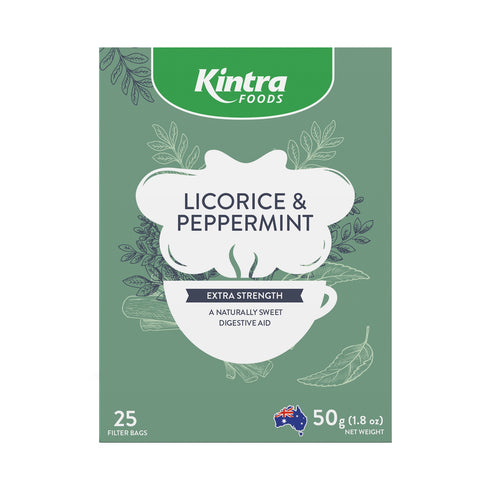 Kintra Foods Licorice & Peppermint Tea - 25 Filter Bags