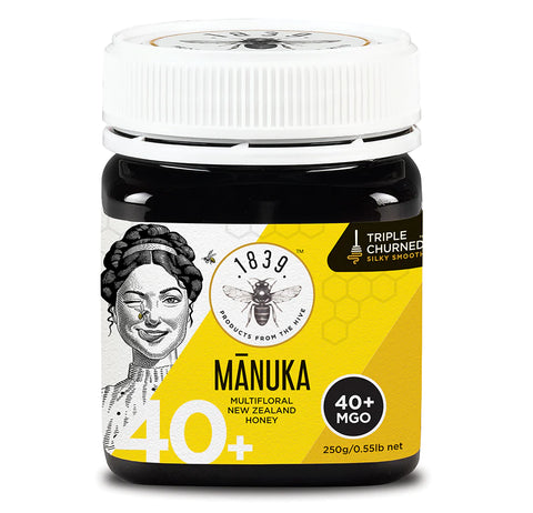 1839 Honey MGO 40+ Multifloral Manuka 250g