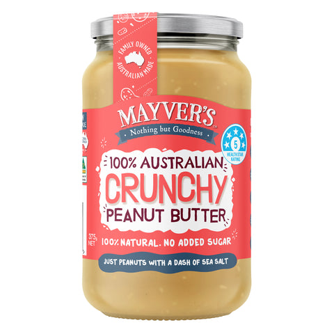 Mayver's Peanut Butter Crunchy 375g