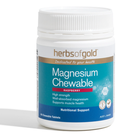 Magnesium Chewable Raspberry