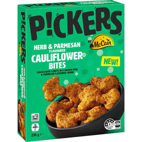 Mccain Pickers Herb & Parmesan Cauliflower Bites 230g