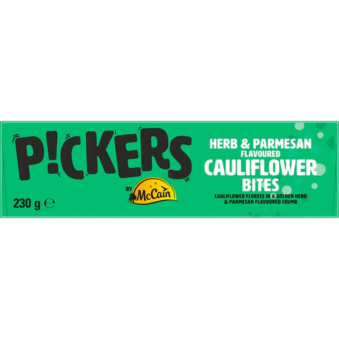 Mccain Pickers Herb & Parmesan Cauliflower Bites 230g