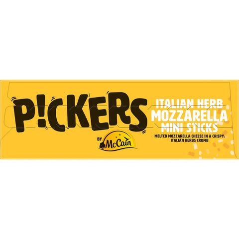 Mccain Pickers Italian Herb Mozzarella Mini Sticks 230g