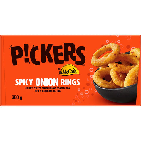 Mccain Pickers Spicy Onion Rings 350g