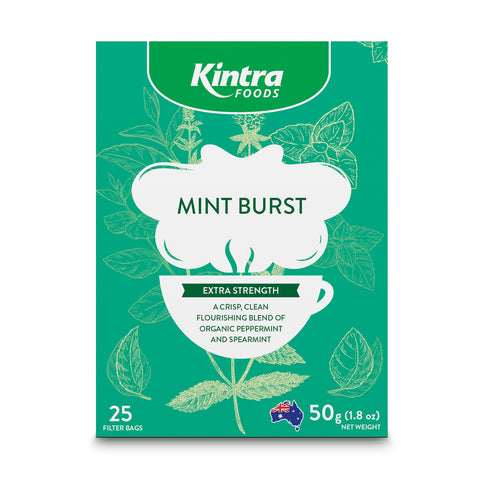 Kintra Foods Mint Burst Tea - 25 Filter Bags