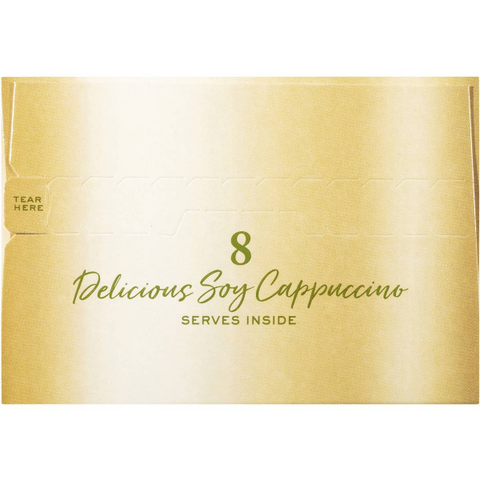 Moccona Soy Cappuccino Sachets – 8 Pack, 