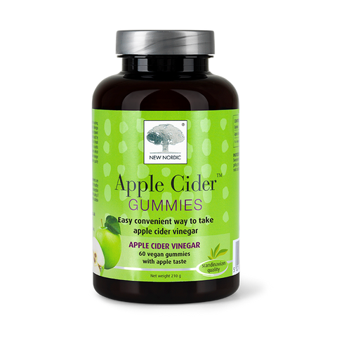 New Nordic Apple Cider Gummies 60pk