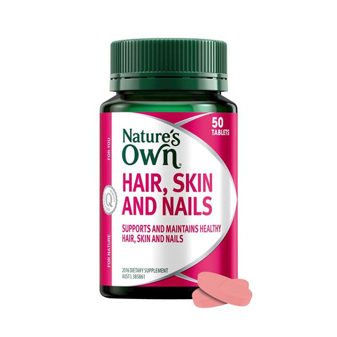 Nature's Own Hair Skin & Nails 50 Tablets