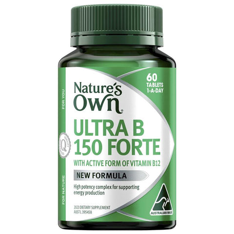 Nature's Own Ultra B 150 Forte 60 Tablets