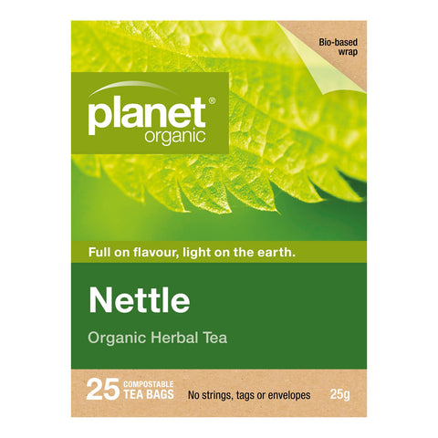 Planet Organic Nettle Herbal Tea | 25 Tea Bags