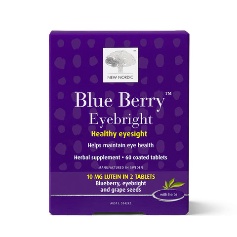 New Nordic Blue Berry Eyebright 60 tablets