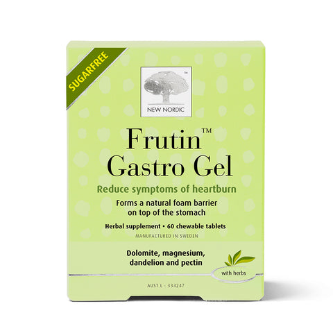 New Nordic Frutin Gastro Gel 60 tablets