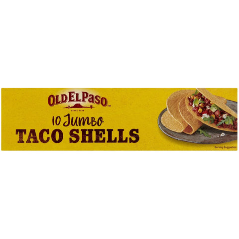 Old El Paso Jumbo Taco Shells Taco Shells 10 Pack