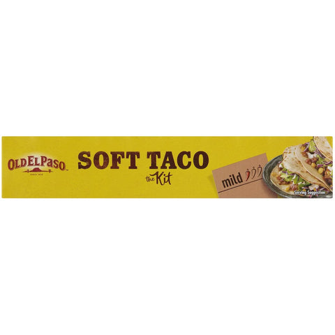 Old El Paso Soft Taco Dinner Kit Mexican Style 405g