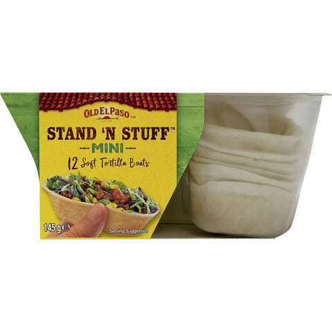 Old El Paso Stand 'n Stuff Mini Taco Tortillas 12 Pack