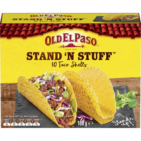 Old El Paso Stand 'n Stuff Taco Shells Taco Shells 10 Pack