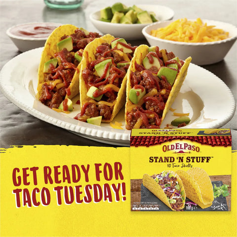 Old El Paso Stand 'n Stuff Taco Shells Taco Shells 10 Pack