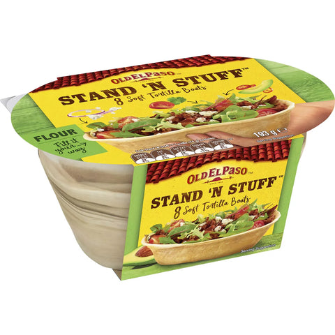 Old El Paso Stand 'n Stuff Tortilla Fajitas 8 Pack