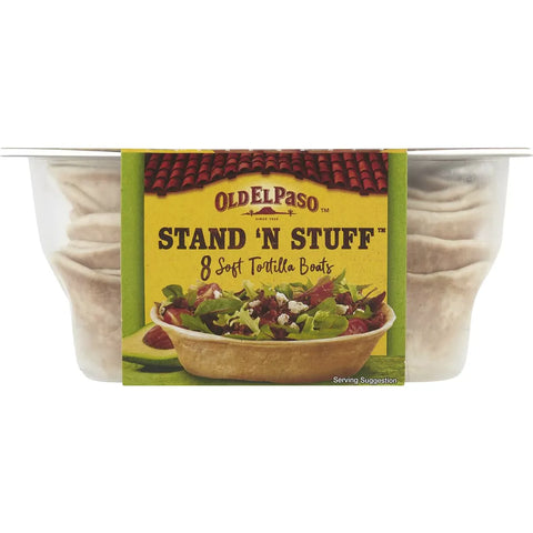 Old El Paso Stand 'n Stuff Tortilla Fajitas 8 Pack