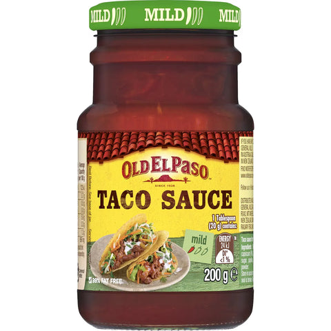 Old El Paso Taco Sauce Mild 200g