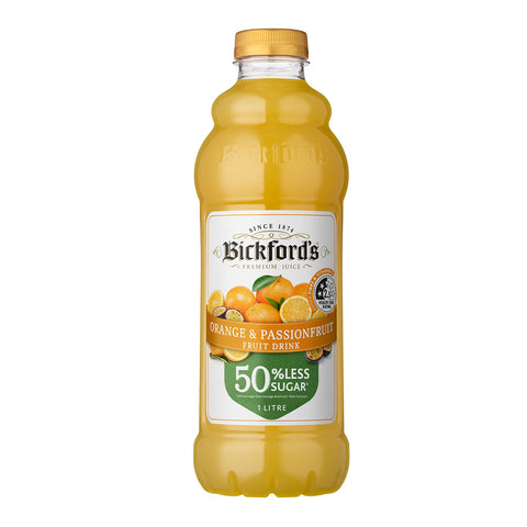 Bickford's Orange & Passionfruit Juice Drink 1L