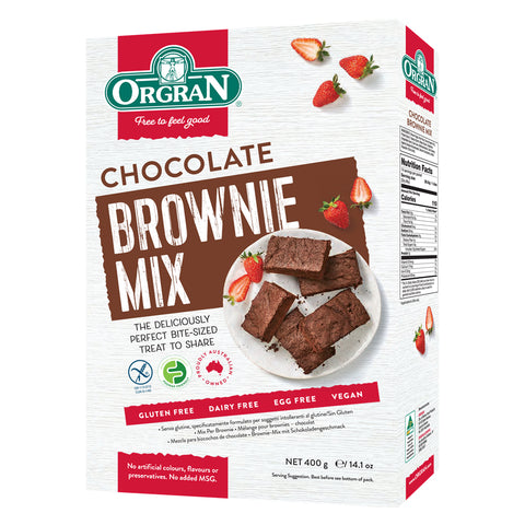 Orgran Gluten Free Chocolate Brownie Mix 400g