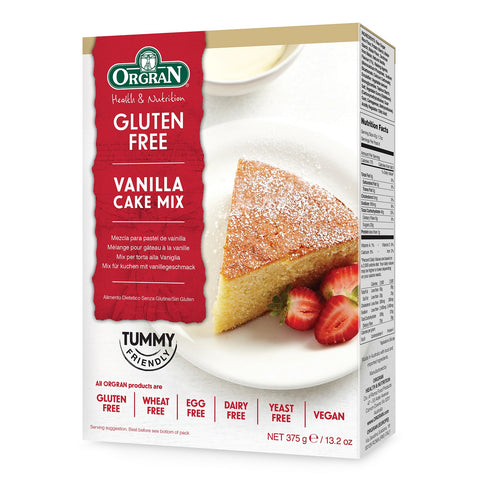 Orgran Gluten Free Cake Mix Vanilla 375g