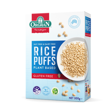 Orgran Gluten Free Rice Puffs 300g