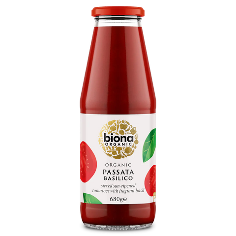 Biona Organic Passata Basilico - 680g