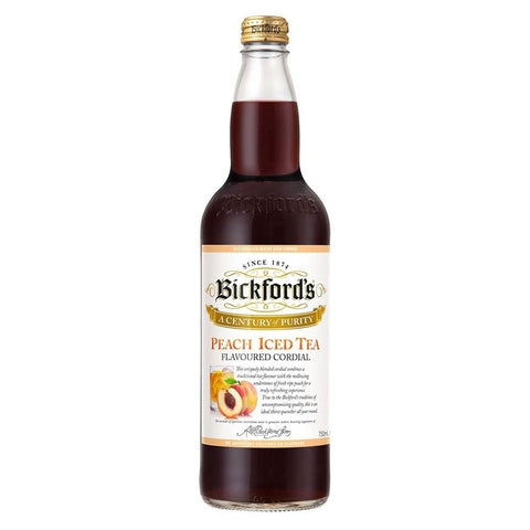 Bickford's Peach Iced Tea Flavoured Cordial 750mL