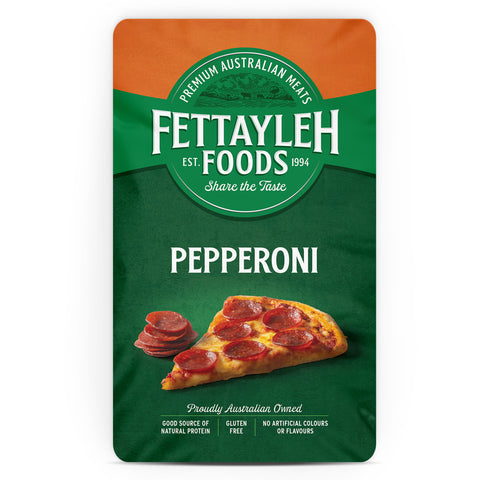 Fettayleh Foods Australian Beef Pepperoni 250g