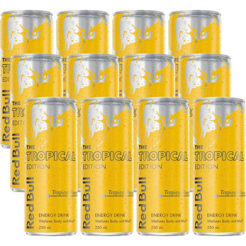 Red Bull The Tropical Edition  - 250mL x 12pk