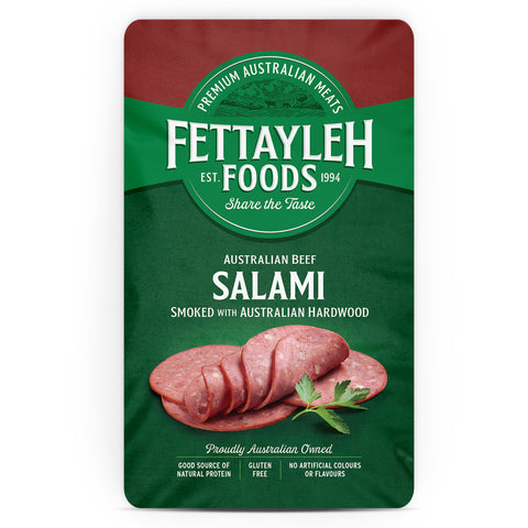 Fettayleh Foods Australian Beef Salami 150g