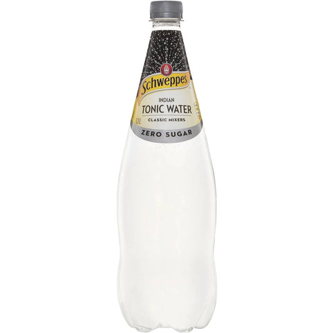 Schweppes Indian Tonic Water Zero Sugar 1.1l